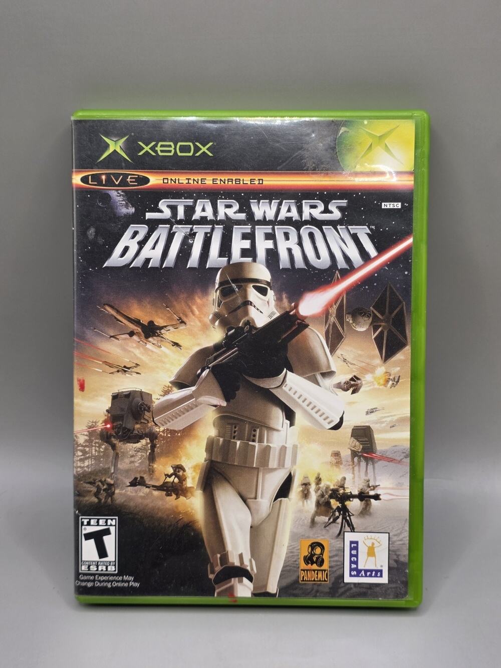 Star Wars Battlefront Original Xbox CIB Complete Case Manual Tested Working